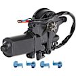 2001 Honda Prelude - Front, Driver Side Window Motor, Contains Gear, Without Regulator, Remanufactured, Reman Series