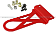 450-401002-R Control PFADT Series Tow Hook - Powdercoated red, Steel, Direct Fit, Sold Individually