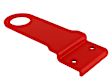 450-401005-R Control PFADT Series Tow Hook - Powdercoated red, Steel, Direct Fit, Sold Individually