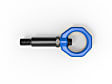 450-502001-L Control Series Tow Hook - Blue, Direct Fit, Sold Individually