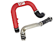 2021 GMC Canyon - Intercooler Hose, Powdercoated red, Aluminum, Power BladeRunner Series