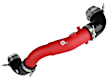 2023 Toyota GR Supra - Intercooler Hose, Powdercoated red, Aluminum, engdesig: B58B30O1, Turbocharged, GAS, Power BladeRunner Series