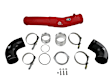 2023 Toyota GR Supra - Intercooler Hose, Powdercoated red, Aluminum, engdesig: B58B30O1, Turbocharged, GAS, Power BladeRunner Series