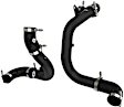 46-20414-B BladeRunner Series Intercooler Hose - Black, Aluminum, Direct Fit, Set of 2