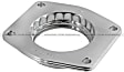 46-31004 Throttle Body Spacer - Clear Anodized, Aluminum, Direct Fit, Sold Individually