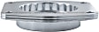 46-31004 Throttle Body Spacer - Clear Anodized, Aluminum, Direct Fit, Sold Individually