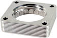 46-33001 Throttle Body Spacer - Clear Anodized, Aluminum, Direct Fit, Sold Individually