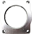 46-33002 Throttle Body Spacer - Clear Anodized, Aluminum, Direct Fit, Sold Individually