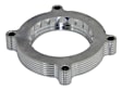 46-33010 Throttle Body Spacer - Clear Anodized, Aluminum, Direct Fit, Sold Individually