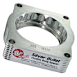 46-33010 Throttle Body Spacer - Clear Anodized, Aluminum, Direct Fit, Sold Individually