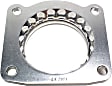 46-38005 Throttle Body Spacer - Clear Anodized, Aluminum, Direct Fit, Sold Individually