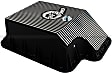 46-70122-1 Transmission Pan - Powdercoated Black, Aluminum, Deep, Direct Fit, Sold Individually