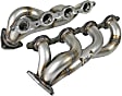 48-34134 Headers Shorty, Natural, Made of Stainless Steel