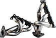 48-46101 Headers Shorty, Natural, Made of Stainless Steel