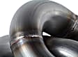 48-46101 Headers Shorty, Natural, Made of Stainless Steel