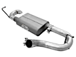 49-08046 Axle-Back Exhaust System, Made of Aluminized Steel, Scorpion Series