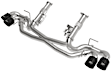 49-34127NM-B Cat-Back Exhaust System, 6.2L, 8Cyl, Made of Stainless Steel, Vulcan Series