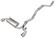 49-36050-P Cat-Back Exhaust System, 2.0L, 4Cyl, Made of Stainless Steel, Vulcan Series