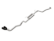 2024 Toyota Tacoma - Cat-Back, Exhaust System, 2.4L 4Cyl, Made of Stainless Steel