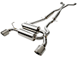 49-36103-P Cat-Back Exhaust System, 3.7L, 6Cyl, Made of Stainless Steel, Vulcan Series