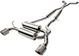 49-36103-P Cat-Back Exhaust System, 3.7L, 6Cyl, Made of Stainless Steel, Vulcan Series