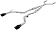 49-36132NM-B Cat-Back Exhaust System, 3.0L, 6Cyl, Made of Stainless Steel, Power Takeda Series