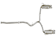 49-36801-P Cat-Back Exhaust System, Made of Stainless Steel, Power Takeda Series