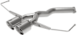 49-37012-P Axle-Back Exhaust System, 1.6L, 4Cyl, Made of Stainless Steel, Vulcan Series