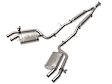 49-37034 Cat-Back Exhaust System, 2.0L, 4Cyl, Made of Stainless Steel, Vulcan Series