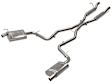 49-38100 Cat-Back Exhaust System, Made of Stainless Steel, Vulcan Series