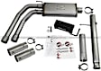 2010 Chevrolet Silverado 1500 - Power Rebel Series Cat-Back, Exhaust System, 5.3L 8Cyl, Made of Stainless Steel