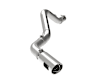 49-44125-P Downpipe-Back Exhaust System, 6.6L, 8Cyl, Made of Stainless Steel, Vulcan Series
