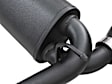 49-48067-B Axle-Back Exhaust System, Made of Stainless Steel, Rebel Series