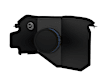 54-11052 Cold Air Intake, Oiled Filter, Plastic Tube, Black MagnumFORCE Stage-2 w/Pro 5R Series