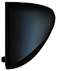 54-12218 Air Intake Scoop - Black, Plastic, Direct Fit, Sold Individually
