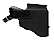 56-10005R Cold Air Intake, Oiled Filter, Plastic Tube, Black Takeda Stage-2 w/Pro 5R Series