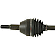 2012 Jeep Liberty - Front, Passenger Side Axle Assembly, Four Wheel Drive, Remanufactured, 4WD, 3.7L 6Cyl Reman Series