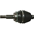 2011 Toyota Highlander - Front, Driver Side Axle Assembly, Front Wheel Drive, Remanufactured, FWD, 3.5L 6Cyl Reman Series