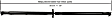65-4005 Rear Driveshaft, 99.37 in. Length, Reman Series