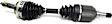 66-3025 New Series Axle Assembly - New Sold Individually