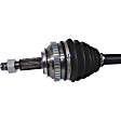 1990 Chrysler Daytona - Front, Passenger Side Axle Assembly, Naturally Aspirated, New, 3.0L 6Cyl New Series