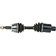 66-3323 Front, Driver or Passenger Side New Series Axle Assembly - New Sold Individually 4WD