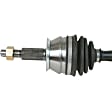 66-3323 Front, Driver or Passenger Side New Series Axle Assembly - New Sold Individually 4WD