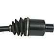 66-3323 Front, Driver or Passenger Side New Series Axle Assembly - New Sold Individually 4WD