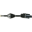 66-3352 Front, Passenger Side New Series Axle Assembly - New Sold Individually 4WD, 3.7L, 6Cyl