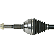 66-3352 Front, Passenger Side New Series Axle Assembly - New Sold Individually 4WD, 3.7L, 6Cyl