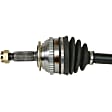 66-3406 Front, Driver Side New Series Axle Assembly - New Sold Individually