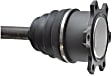 2006 Mitsubishi Montero - Rear, Driver or Passenger Side Axle Assembly, New, 3.8L 6Cyl