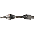 2019 Ram 1500 - Front, Driver or Passenger Side Axle Assembly, Four Wheel Drive, Supplied with Standard Neoprene Outboard Boot, New, 4WD, New Series