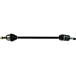 1989 Honda CRX - Front, Driver Side Axle Assembly, New, 1.5L 4Cyl New Series